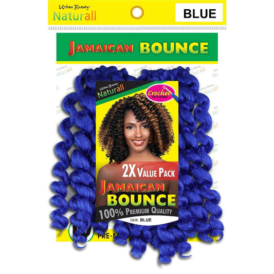 Synthetic Braiding Hair Jamaican Bounce-Blue