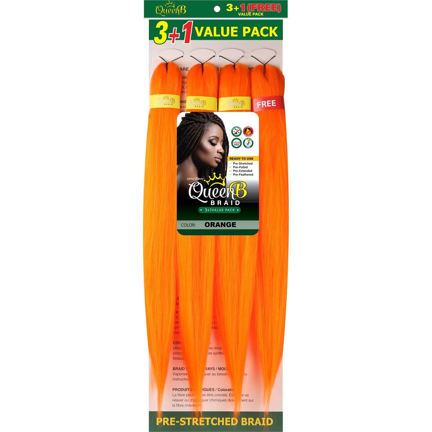 Queen B 50" Pre-Stretched 3+1 Multipack Case