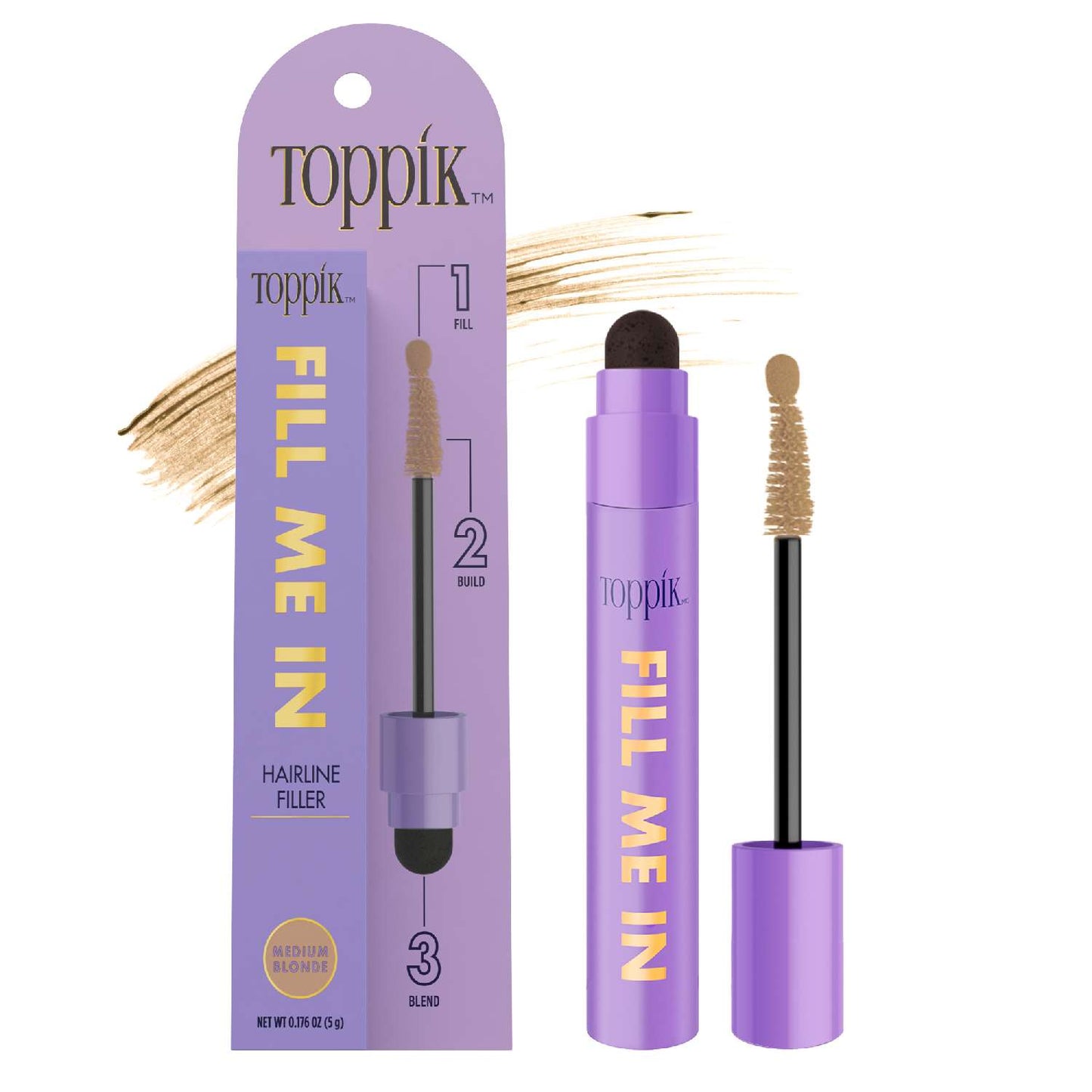 Toppik Fill Me In Hairline Filler Medium Blonde