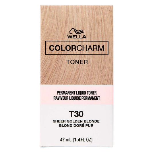 Wella Color Charm Liquid Toner T30 [Sheer Golden Blonde]