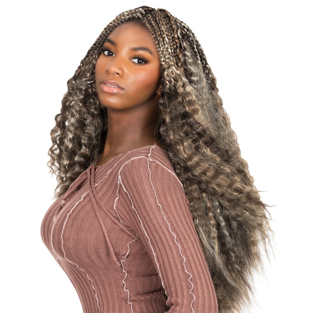 Queen B Goddess Box Braids Wet & Wavy - 22"