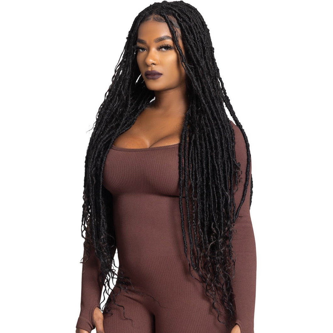 Urban Beauty Queen B Braid Synthetic Butterfly Goddess Locs 3X Value Pack 28 Inch Color 4