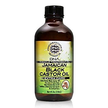 Mi ADN Aceite de coco de ricino negro 4 oz.