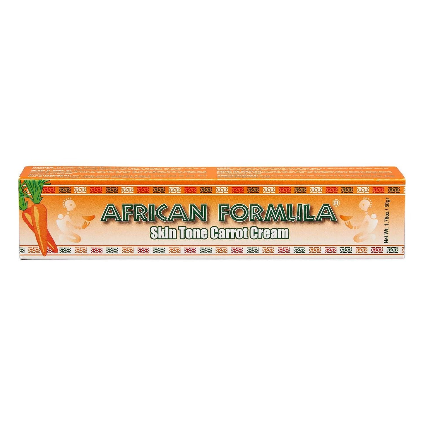 Fórmula Africana Tono de Piel Crema Zanahoria 1.76 Oz