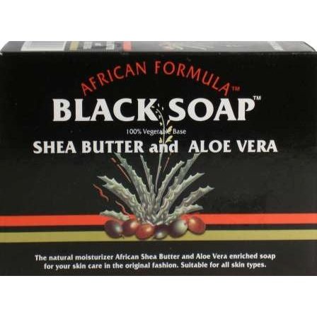 Jabón de fórmula africana manteca de karité aloe 3.5 oz