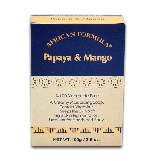 Jabón de mango de papaya de fórmula africana 3.5 oz