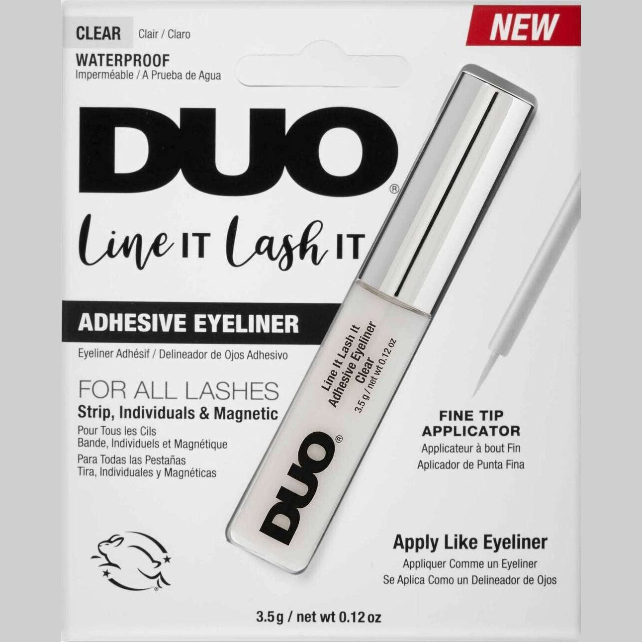 Ardell Duo Line It Lash It Applicator Clear 0.12 Oz