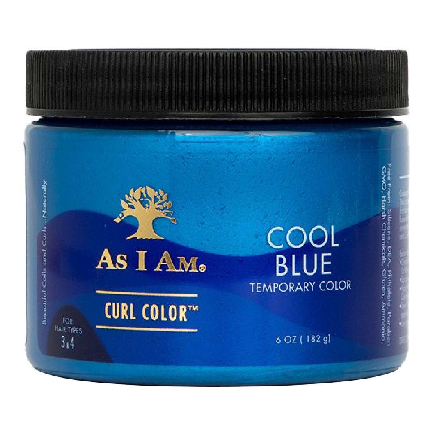 As I Am Curl Color Temporal Azul Frío 6 Oz