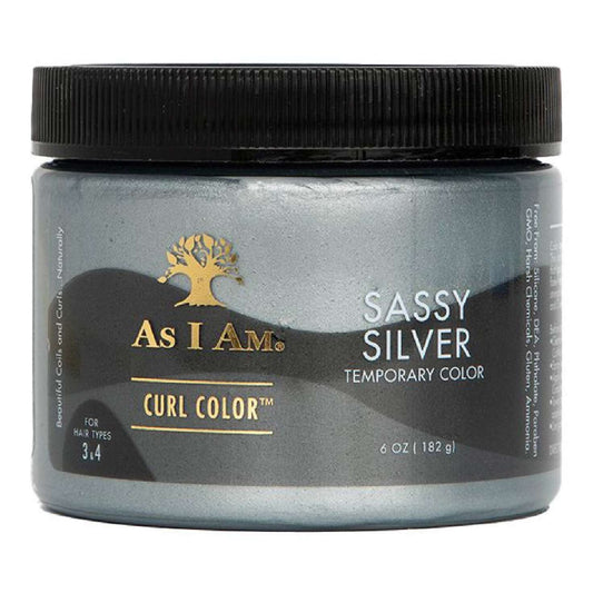 As I Am Curl Color Temporal Sassy Plata 6 Oz