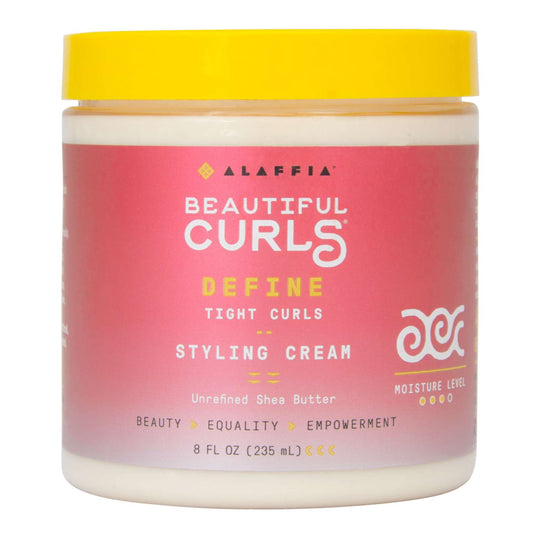 Alaffia Beautiful Curls Define Styling Cream 8 Oz