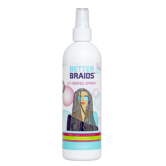 Better Braids Spray sin trenzas, 12 onzas
