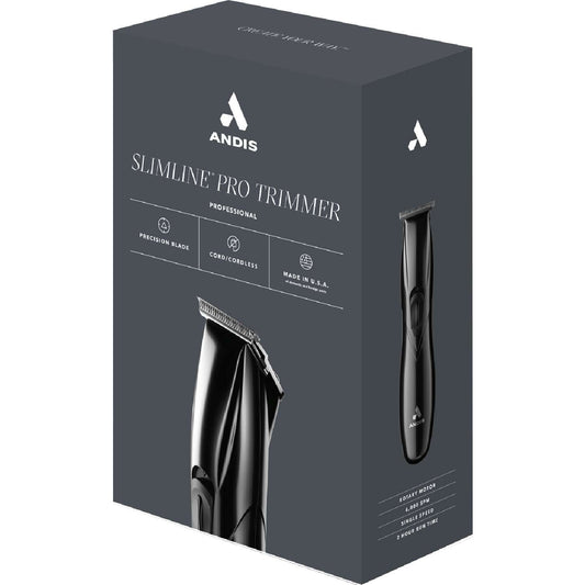 Cortapelos Andis Professional Slimline Pro Li con cuchilla en T negro