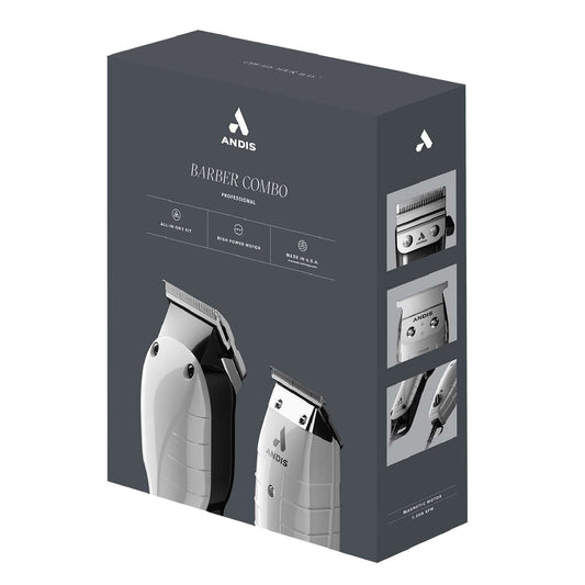 Andis Professional Clipper Barber Combo Set 17 Piezas