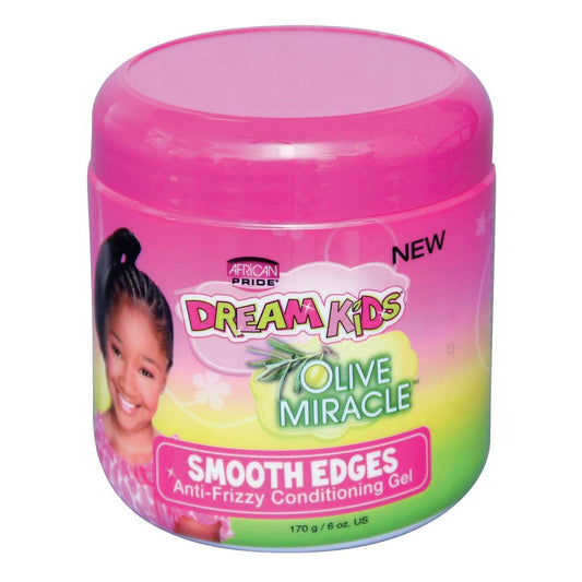 African Pride Dream Kids Olive Miracle Smooth Edges 6 Oz