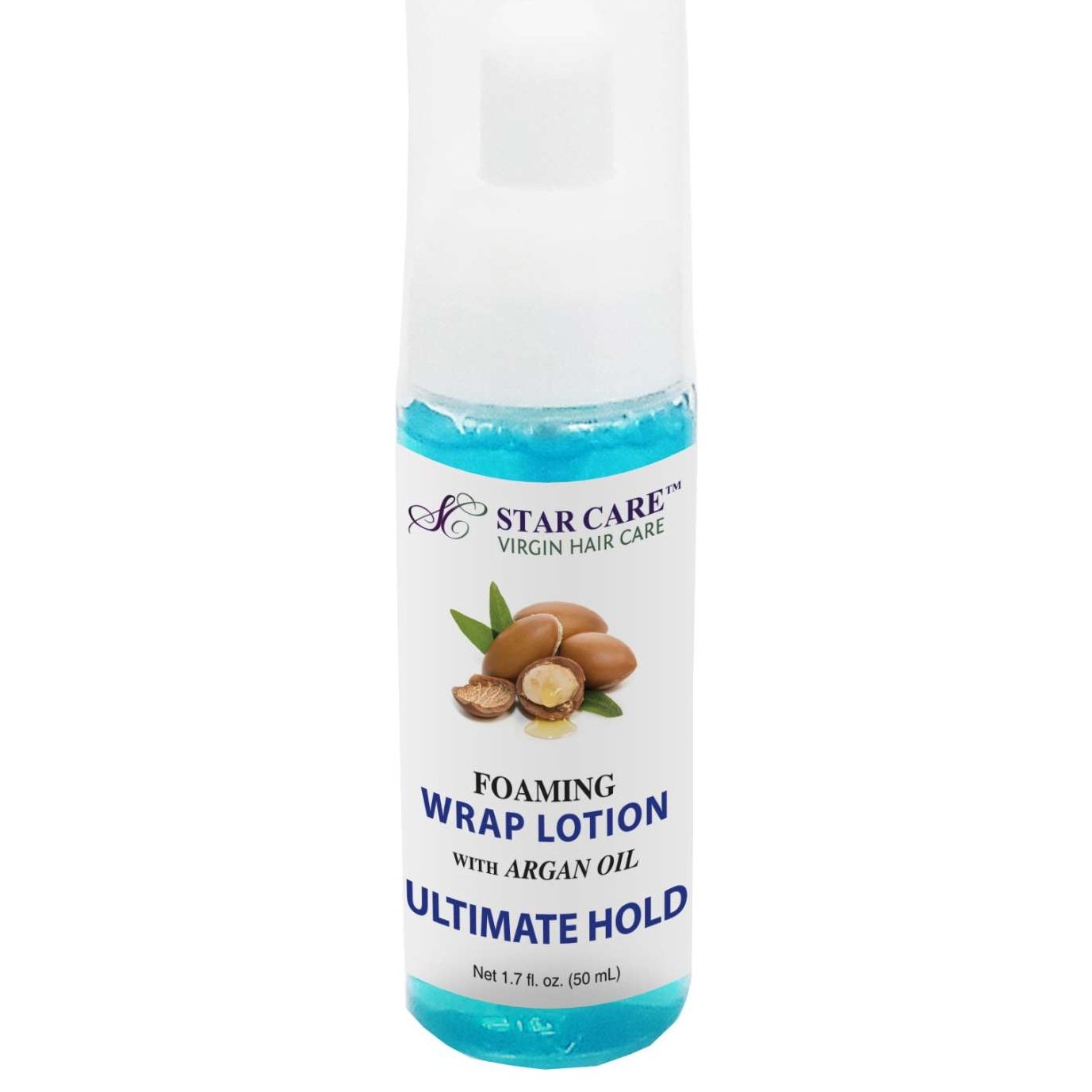 Loción envolvente de espuma Star Care Ultimate Blue 1.7 oz