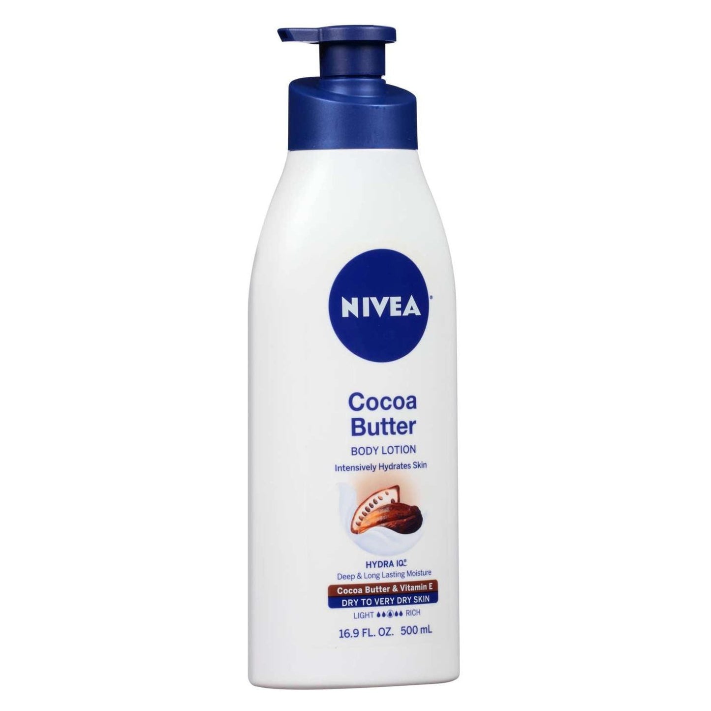 Loción corporal de manteca de cacao Nivea 16.9 oz