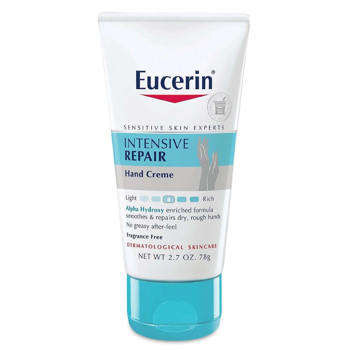 Eucerin Crema de manos reparadora intensiva 2.7 oz