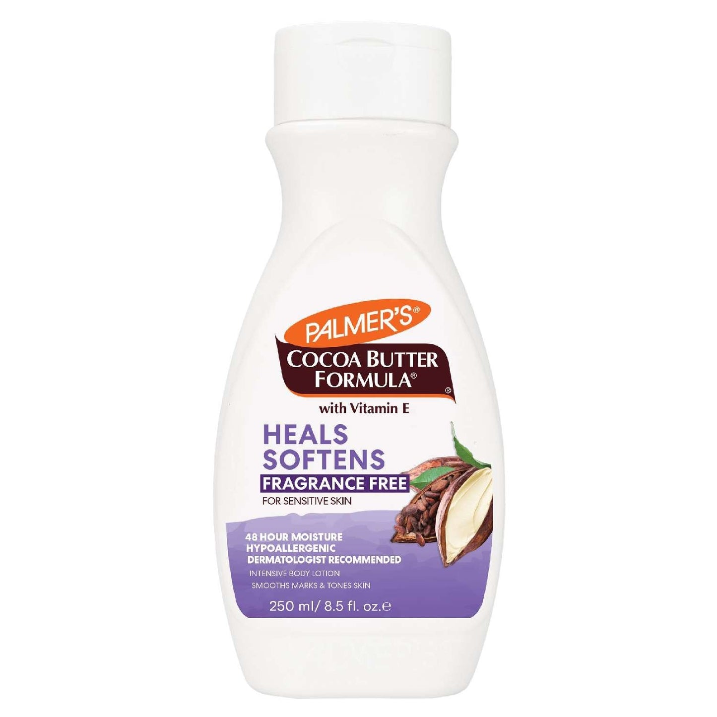 Palmers Cocoa Butter Lotion Fragrance Free 8.5 Oz