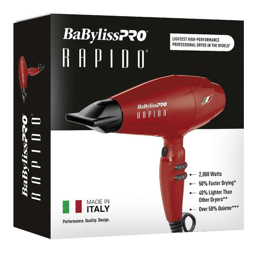 Babylisspro Limited Edition Red Rapido Dryer