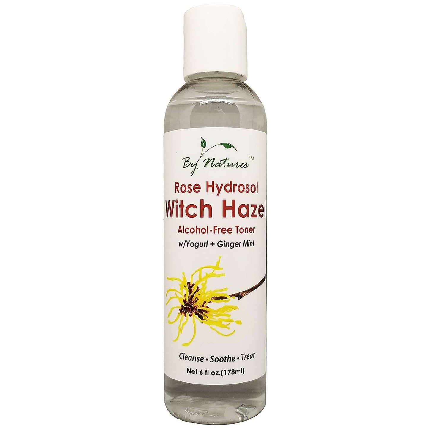 By Natures Rose Hydrosol Bruja Hazel 6 Oz