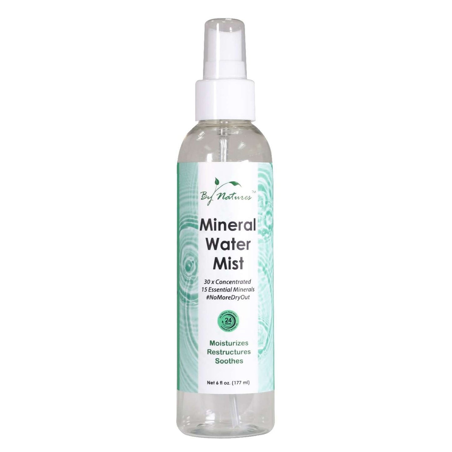 By Natures Mineral Water Mist 6 Oz