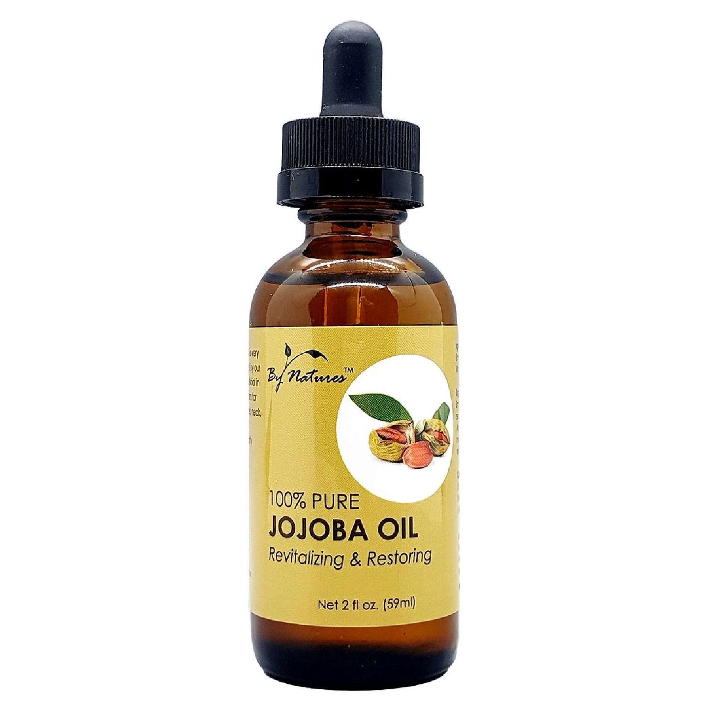 By Natures 100% Pure Jojoba Oil 2 Oz