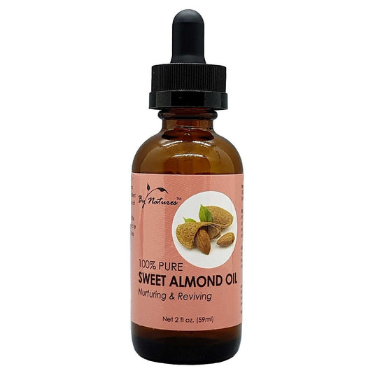 By Natures Aceite de almendras dulces 100% puro 2 oz