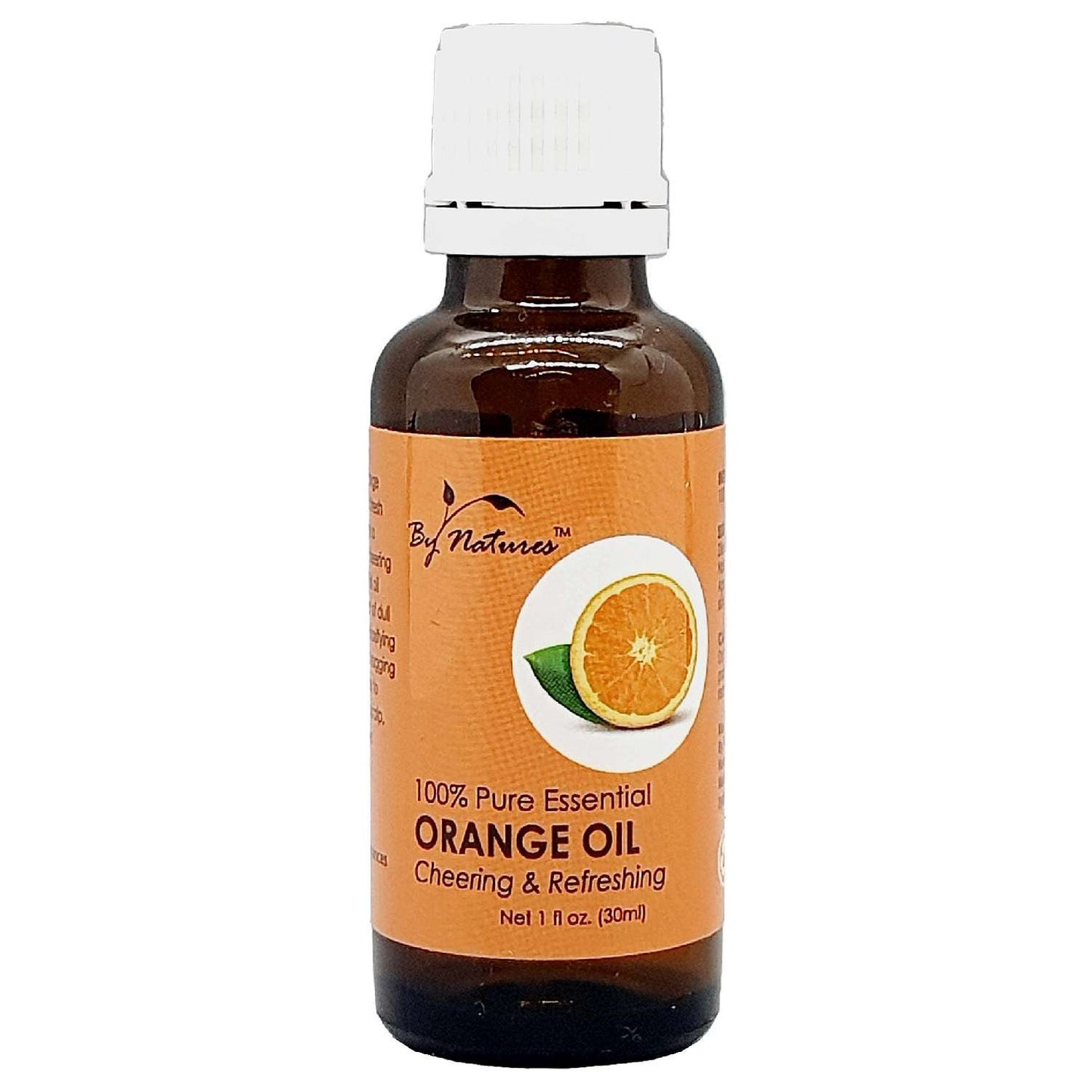 By Natures 100% Pure Essential Orange Oil 1 Oz