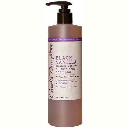 Carols Daughter Black Vanilla Moisture Shine Champú sin sulfato, 12 onzas