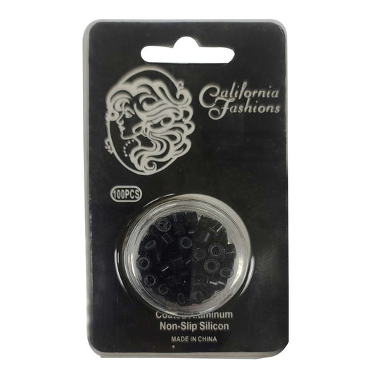 California Fashion Aluminum Link Black 100 Pc