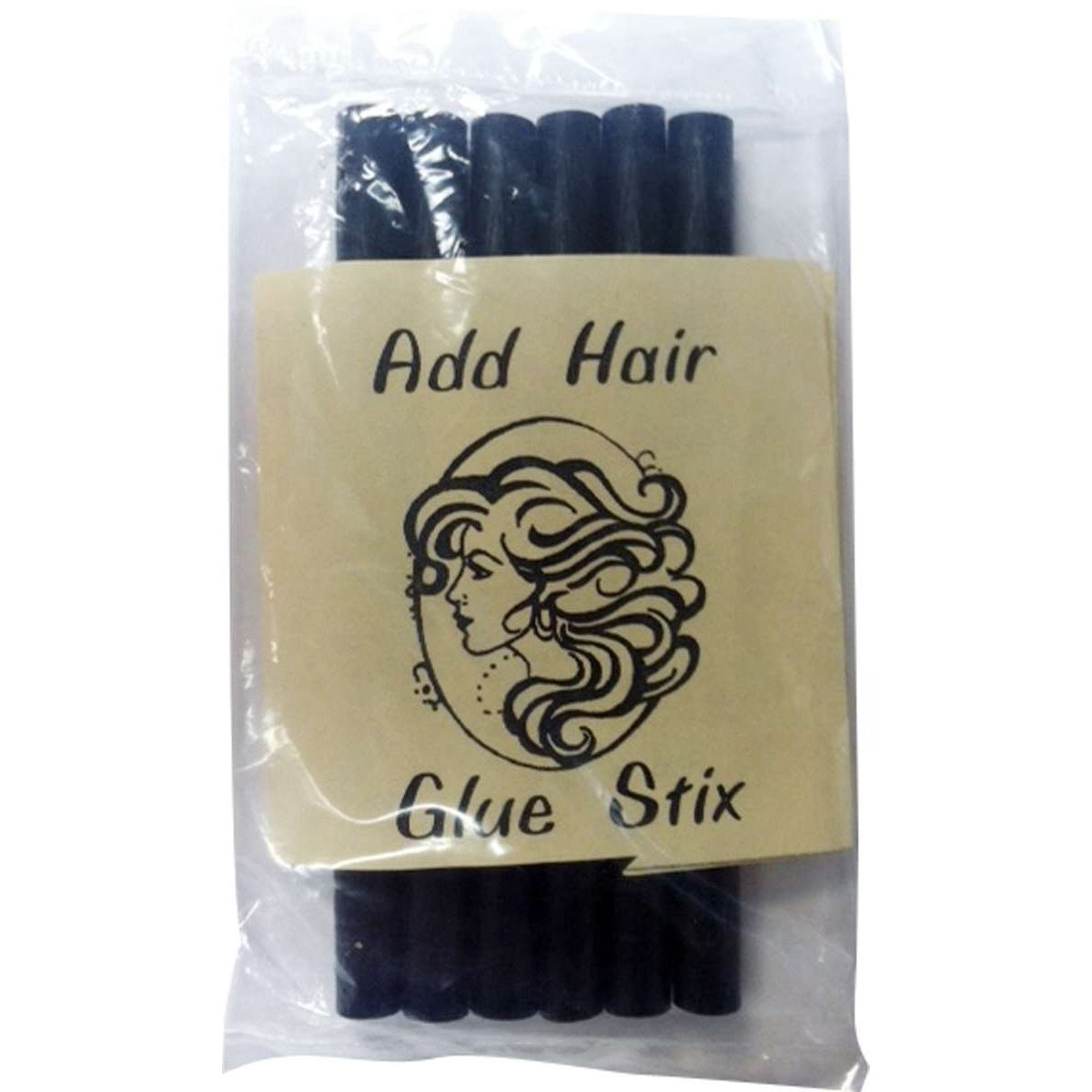 California Fashion Glue Stix Black 6 Piece