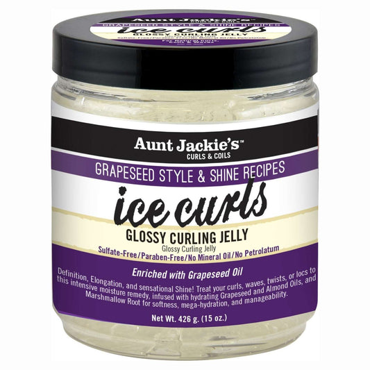 Aunt Jackies Grapeseed Ice Curls 15 Oz