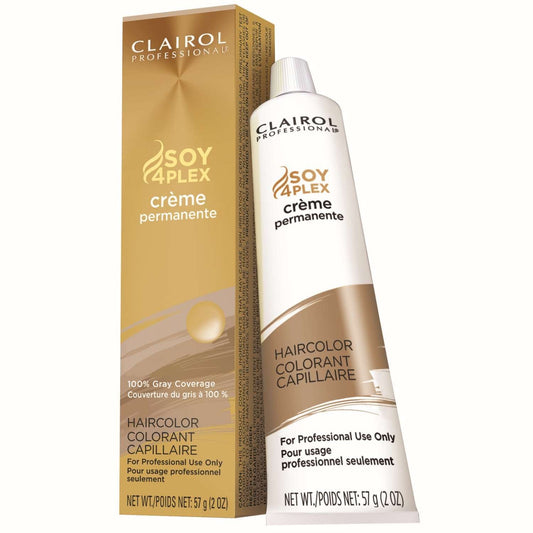 Clairol Soy Creme Permanente 4Nn  Light Rich Neutral Brown