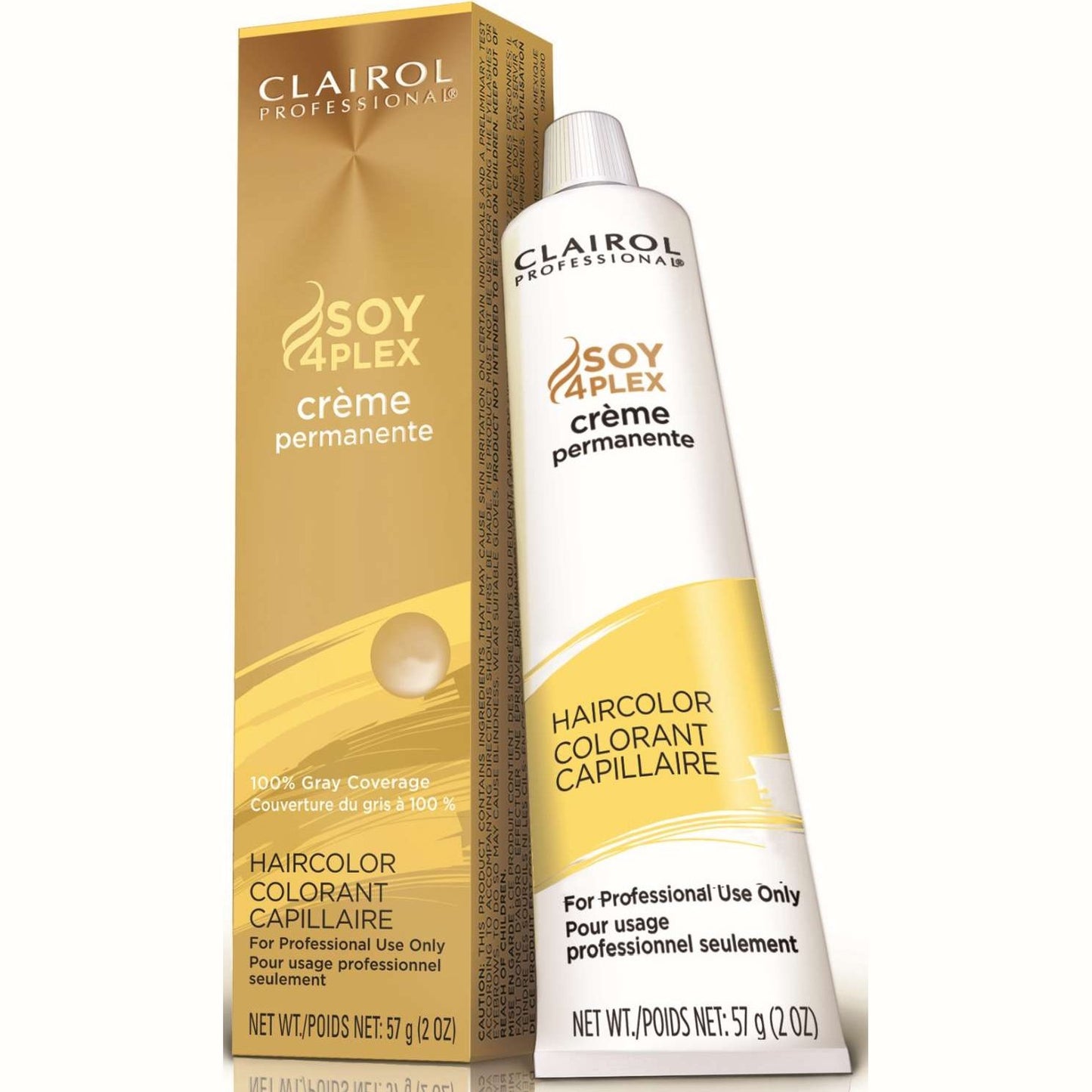 Clairol Soy Creme Permanente 10G Rubio Claro Dorado