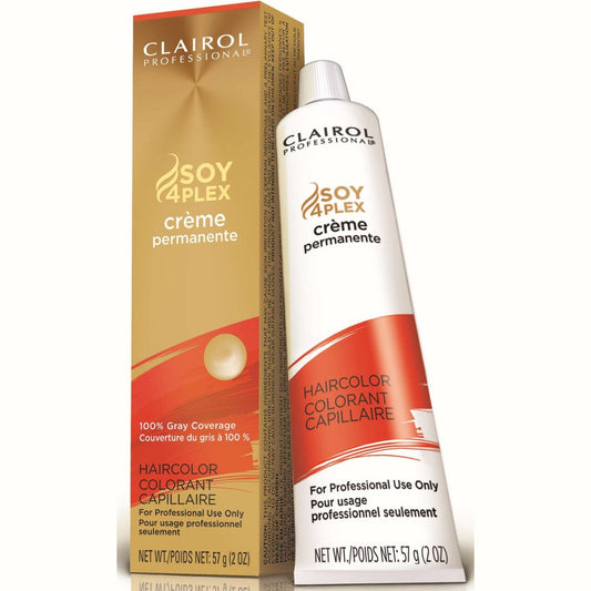 Clairol Soy Creme Permanente 6Rn Rubio Neutro Rojo Oscuro