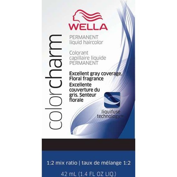 Wella Color Charm Liquid 542 Rubio Oscuro Ceniza Intenso 1.4 Oz