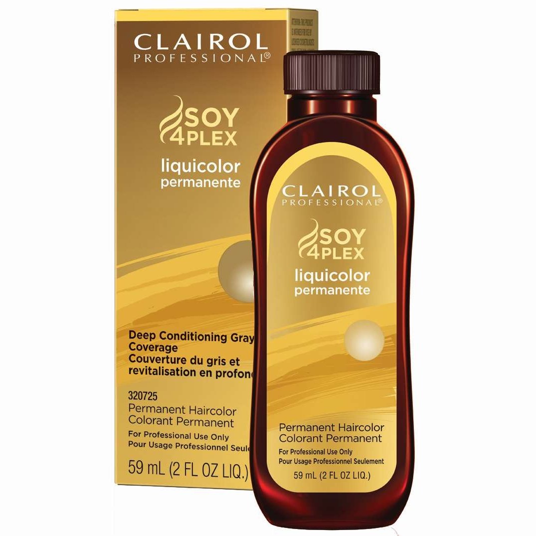 Clairol Soy Liquicolor Permanente 10G12G Rubio dorado más claro 2 Oz