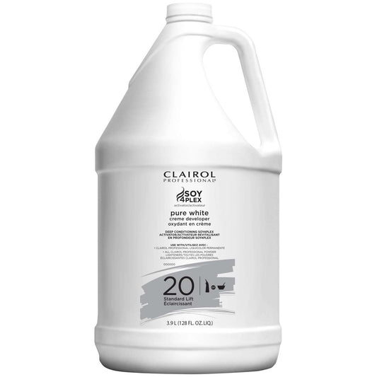 Clairol Pure White 20 Volume Cream Developer 128.0 Fl Oz