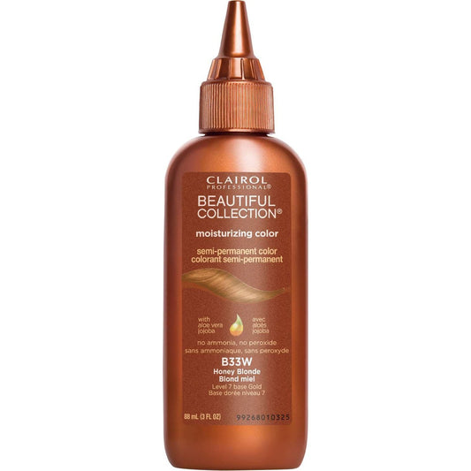 Clairol Professional Beautiful Collection Moisturizing Semi-Permanent Color 33W Honey Blonde 3.0 Fl Oz