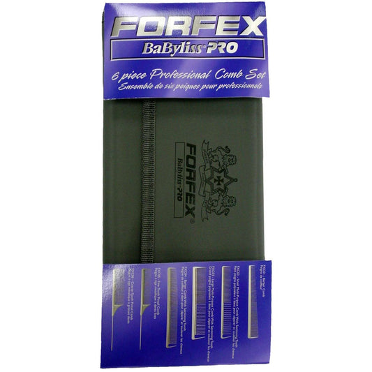 Juego de peines para peinar Forfex Babylisspro de 6 piezas