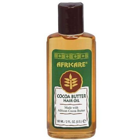 Aceite para el cabello con manteca de cacao Africare, 2 onzas líquidas