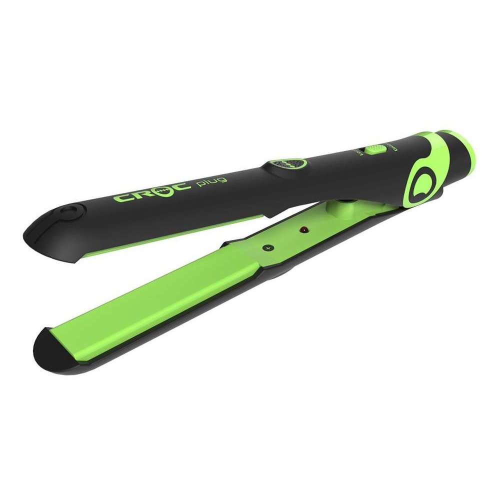 Croc Plug Mini Plancha Desmontable Negro Verde