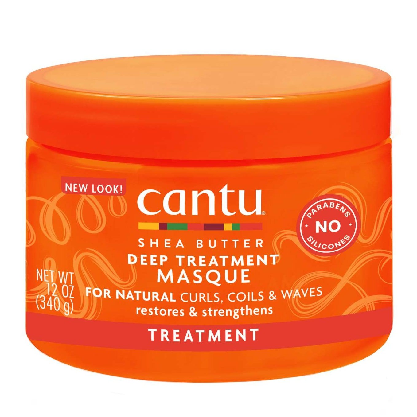 Cantu manteca de karité para cabello natural mascarilla de tratamiento profundo 12 oz