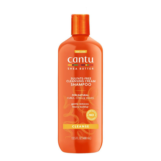 Cantu Shea Butter For Natural Hair Sulfate-Free Cleansing Cream Shampoo 13.5 Oz