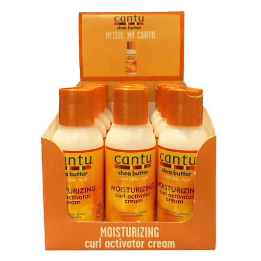 Cantu Manteca de karité para cabello natural Crema activadora de rizos hidratante 3 oz