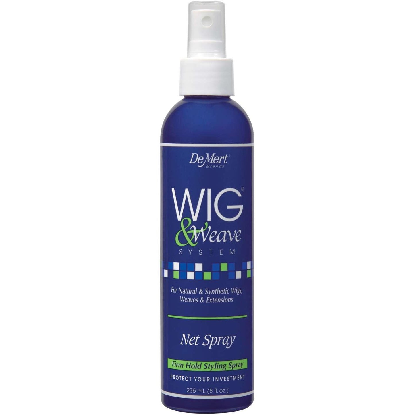 Demert Wig Weave Net Spray sin aerosol, 8 onzas