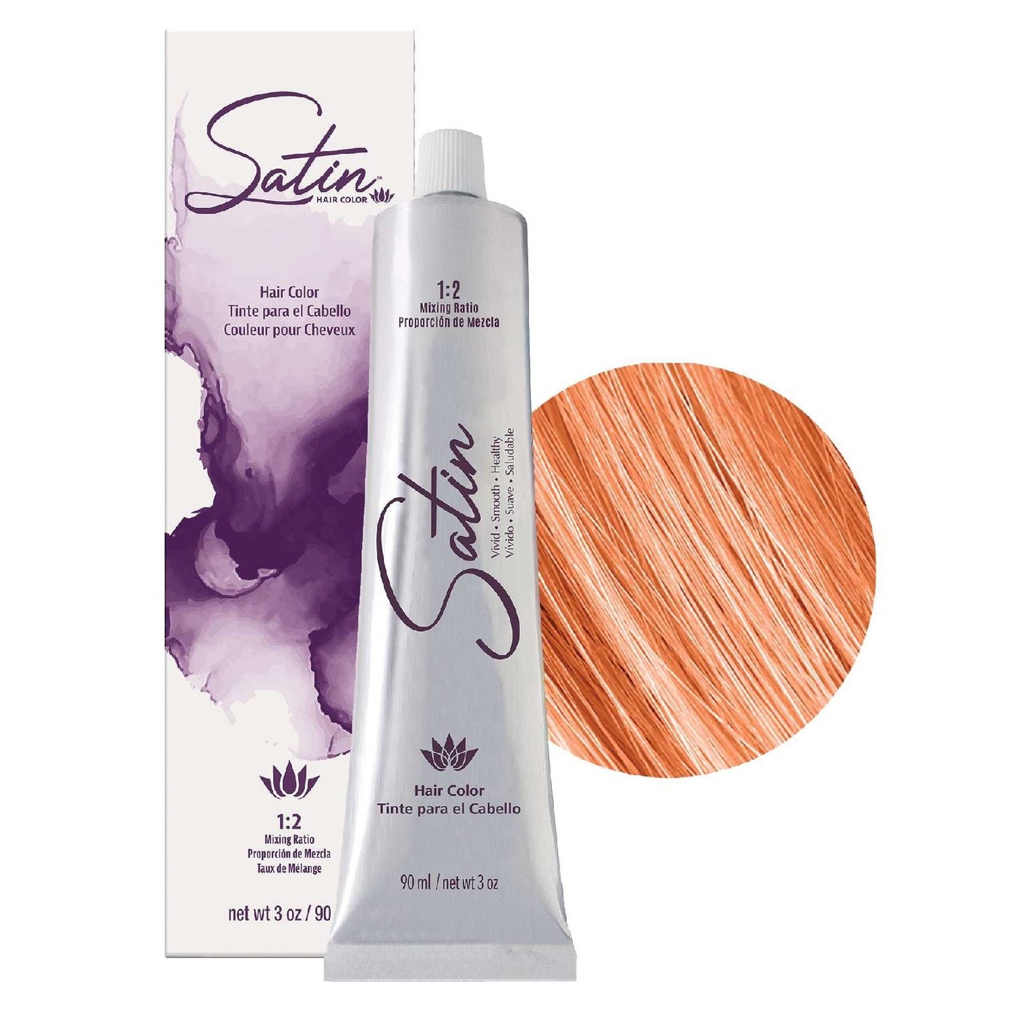 Satin Hair Color 7Ci Intense Copper Blonde 3 Oz