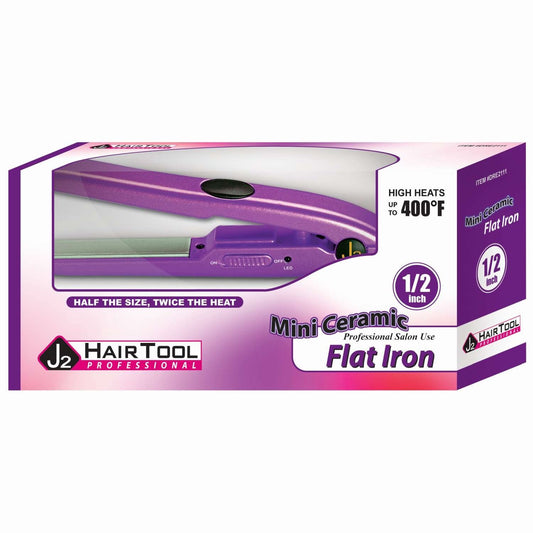 J2 Hair Tools Plancha Mini Púrpura