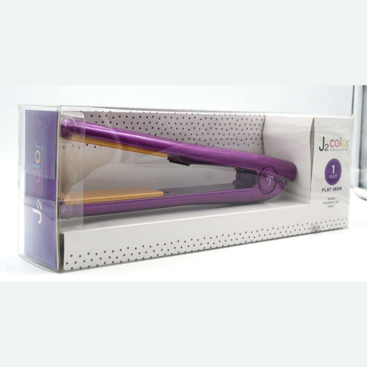 J2 Hair Tools Color Flat Iron Metallic Purple