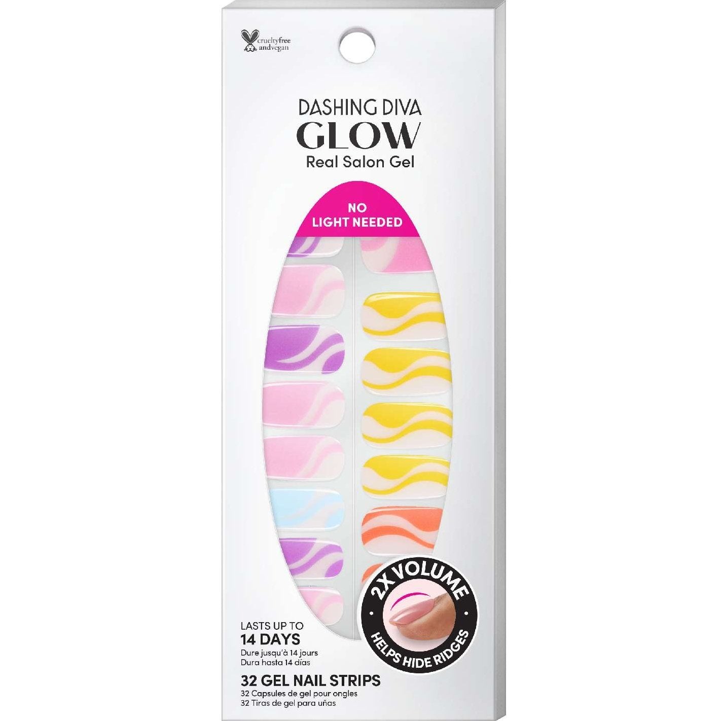 Dashing Diva Glow Sherbert Swirl